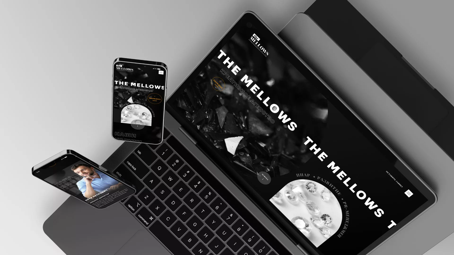 Разработка сайта креативного агентства «The Mellows» в Спасске-Рязанском